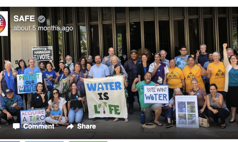 Victory! House Bill 1326, the water bill that would have saved Alexander & Baldwin $62 million and delayed environmental assessment of stream diversions for another 7 years